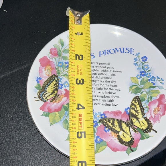 Gold Rimmed Porcelain Plate - Picture 8 of 10